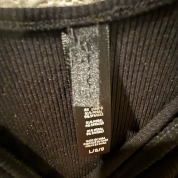 SKIMS Black Slip Dress - Picture 5 of 5